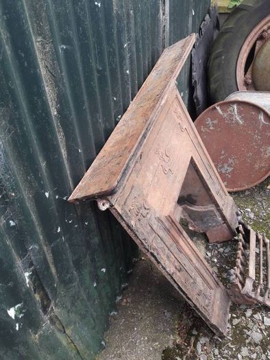 old style fire place