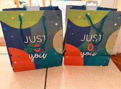 Unused gift bags