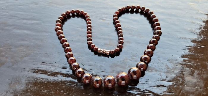 Garnet necklace