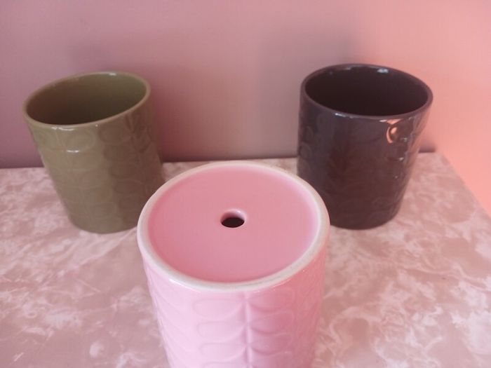Orla Kiely herb pots