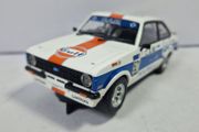 Scalextric  C4150 Ford Escort MKII RS2000 Gulf Livery Slot Car   ( rally wrc )