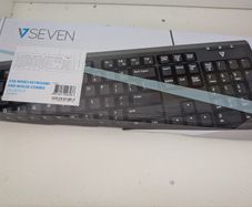 V7 USB Wired Keyboard and Mouse Combo (UK Layout)