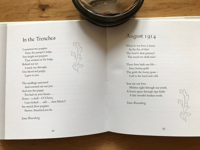 And Wisdom comes Quietly and War Poems