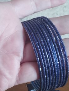 Sparkling Blue Bracelets.
