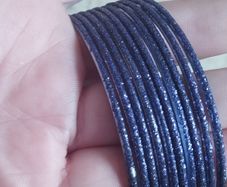 Sparkling Blue Bracelets.