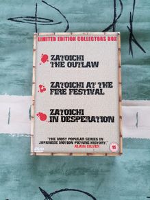 Zatoichi Box Set DVD Katsu Shintaro The Outlaw Fire Festival Desperation