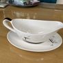 Royal Doulton Bamboo gravy/sauce boat with saucer Image 4
