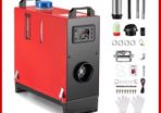 8KW 12V Diesel Air Heater All in One Mini Heater with Silencer LCD Switch Remote Control for Car Bus RV Trucks SUV