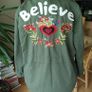 Military Style Jacket Size Uk 14 Image 2
