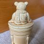 Vintage Ceramic Teddy Bear Lidded Jar Image 4