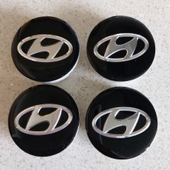 4 x Hyundai Centre Caps.  FREE POST