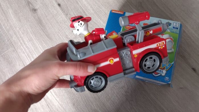 Limited edition Nickelodeon Marshall transforming fire engine