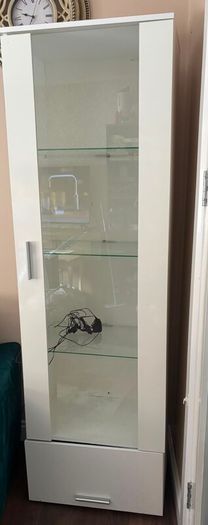 White display cabinet