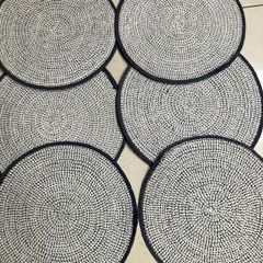 Never used 6 Helen James Considered Woven Round Place Mats