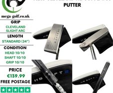 New Cleveland HB Soft 2 #8S Putter / 34