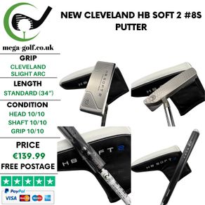 New Cleveland HB Soft 2 #8S Putter / 34