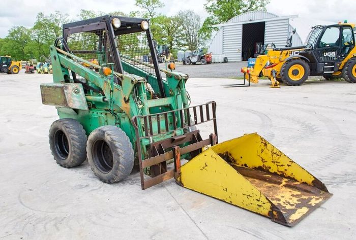 Toyota SDK8 diesel skid steer loader