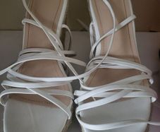 White Wedge Espedrille