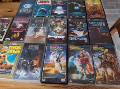 16 vhs videos all good name movies