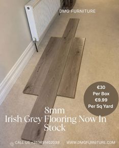 New 8mm Laminate Click Flooring With Underlay