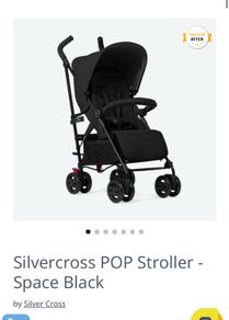Silver Cross Pop Buggy including Footmuff& Rain Cover  brand new