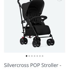Silver Cross Pop Buggy including Footmuff& Rain Cover  brand new