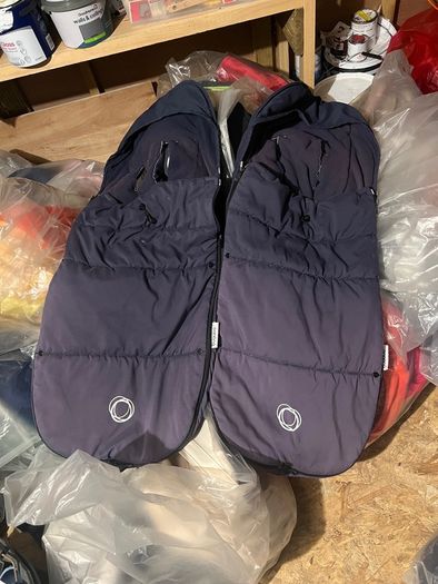 Bugaboo foot muffs REDUCED in swords