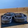 Complete Home Gym Weight Set, 100kg Plates + 20kg Olympic Barbell + Adjustable Bench Image 3