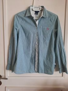 U S Polo Assassin XS Cotton striped shirt in very good condition with no issues see last two photos for exact measurements FREE STANDARD POSTAGE on