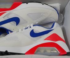 Nike Air Max 180 Ultramarine (2024) UK-7/EUR-41 FJ9259-100 White/Ultramarine/Solar Red/Black-2024