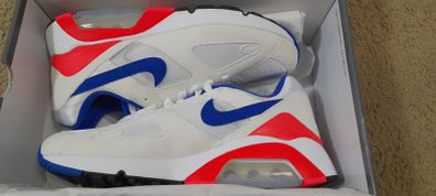 Nike Air Max 180 Ultramarine (2024) UK-7.5/EUR-42 FJ9259-100 White/Ultramarine/Solar Red/Black-2024