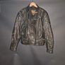 90's leather motorbike jacket Image 2