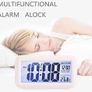 Digital Alarm Clock LED Display with Temperature Big LCD Digit Display Larger LCD Backlit Display Snooze Smart Brightness Sensor for Bedroom Home Office and Travel Image 6