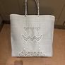 See attached link - Squeeze de Citron Large Weave Like Pattern Tote Bag - as new Image 6