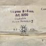 Vintage Corona Art 5200 Chalkwhite Aurorea Boreale Beads Image 4