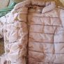 Italian designer Monte Cervino puffer coat jacket moleskin military style Image 5