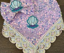 dog bandana & bow set