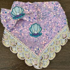 dog bandana & bow set
