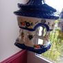 mid century ceramic birdcage light Image 8
