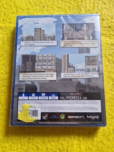 Brand new Project Highrise Architect s Edition PlayStation4 Ps4 Games Original