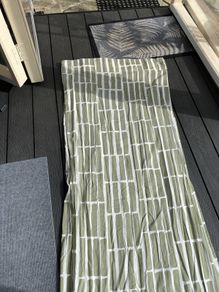 Pair of cotton curtain 80c54 inches