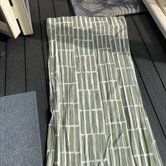 Pair of cotton curtain 80c54 inches