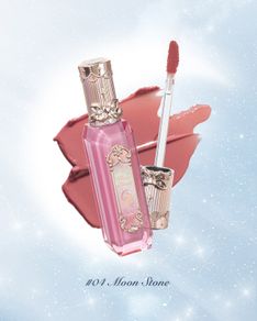 Flower Knows Moonlight Mermaid Collection Jewelry Lip Gloss in GE04 Moon Stone