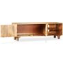 TV Cabinet Solid Mango Wood 118x35x40 cm Image 6