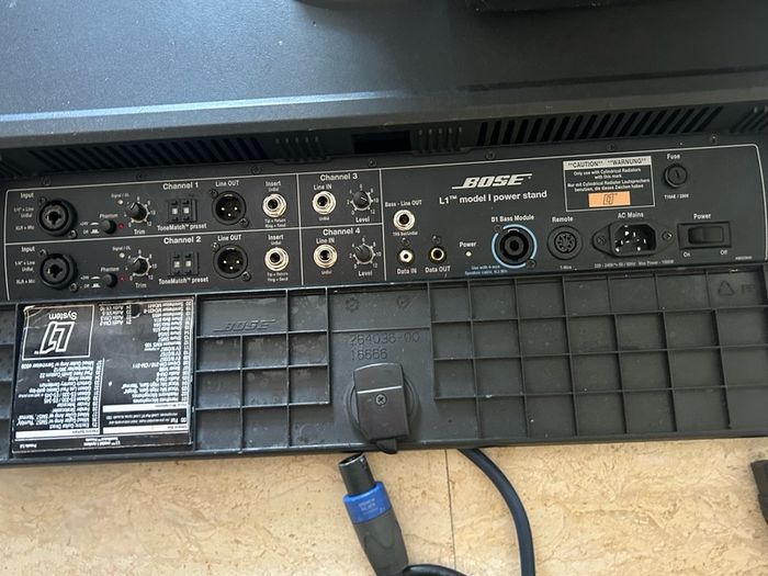 Bose line L1 P. A. System