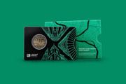 2 euro coin Lithuania 2026 dedicated to KAUNAS BU quality in coincard