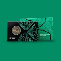 2 euro coin Lithuania 2026 dedicated to KAUNAS BU quality in coincard