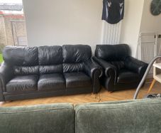Sofa and Armchair
