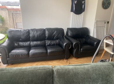 Sofa and Armchair