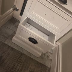 Wood 3 drawer locker